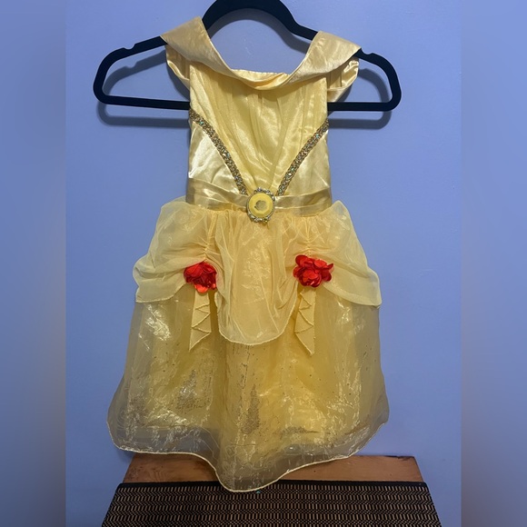 Disney Princess Costume Trio - Yellow, Blue, and Purple - Picture 5 of 9